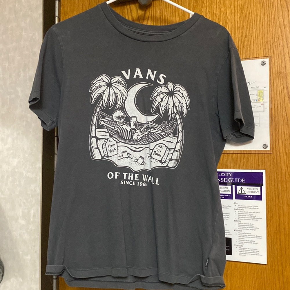 Grey Vans T-shirt